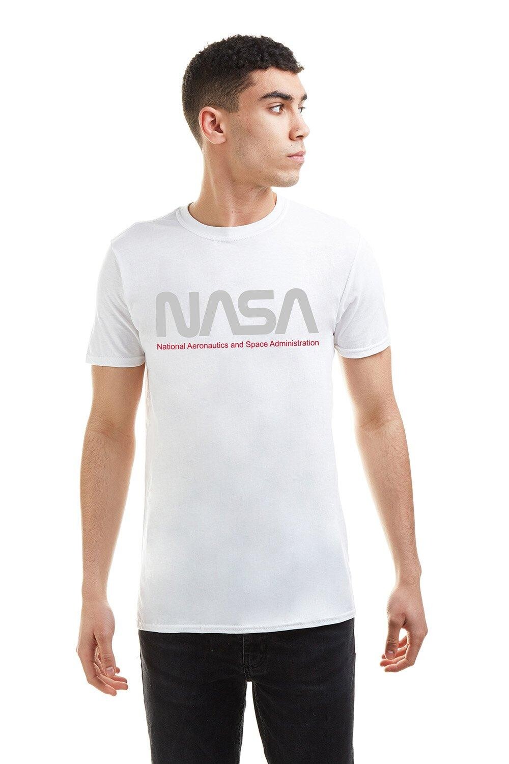 

Хлопковая футболка Insignia NASA, белый