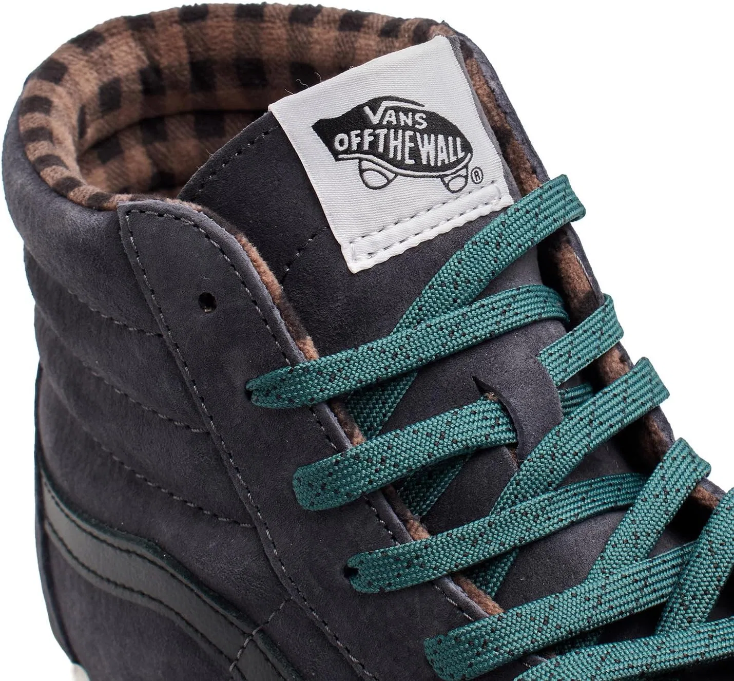 Мужские кроссовки Vans Sk8-Hi VN000CMX2391, Green-Grey — фото 2