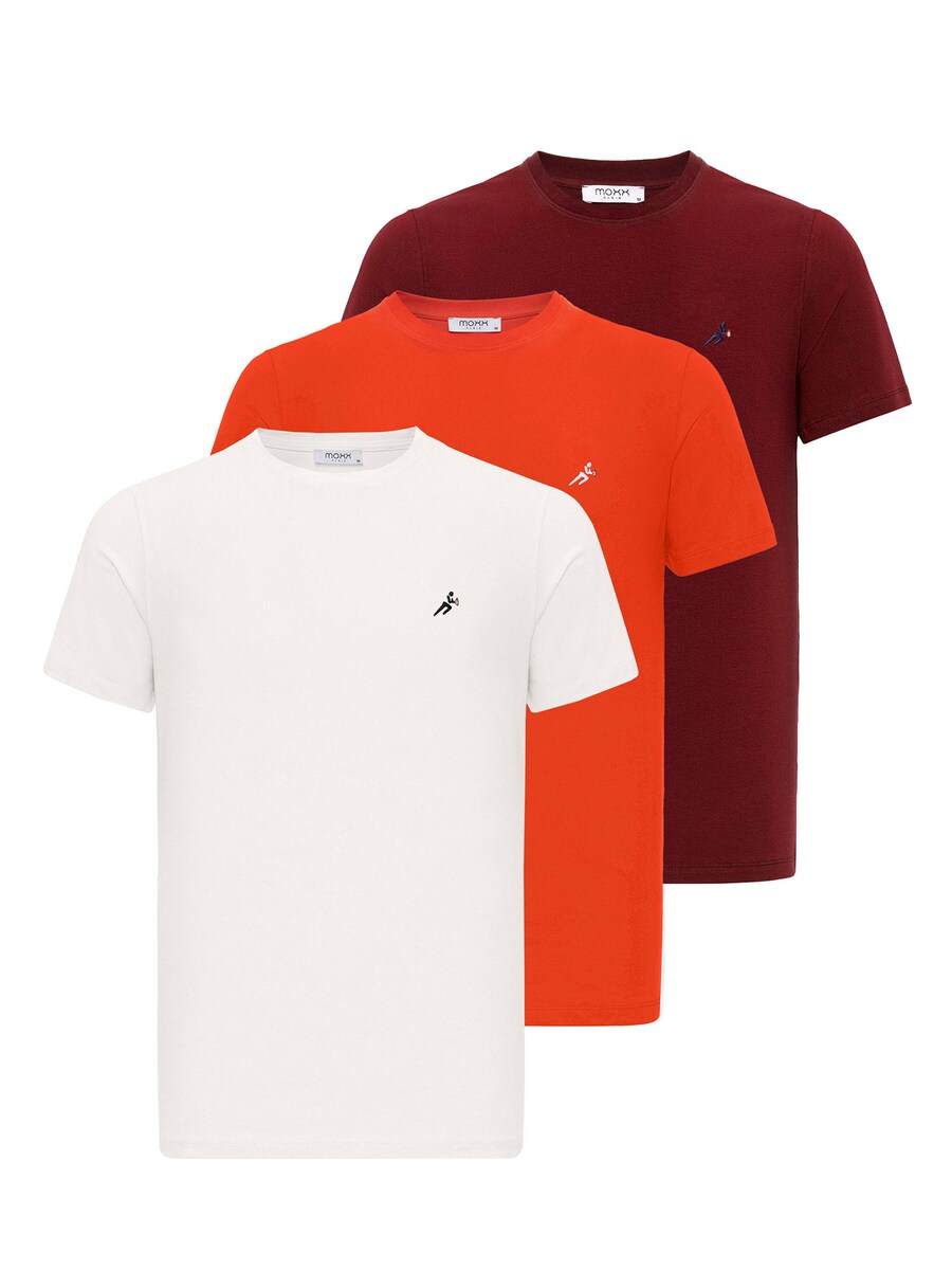 

Рубашка Moxx Paris, цвет Red/Bordeaux/White