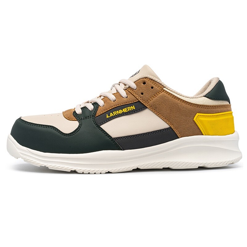 

Кроссовки LARNMERN Lifestyle Shoes Unisex Low-top Beige/Brown/Green, зеленый