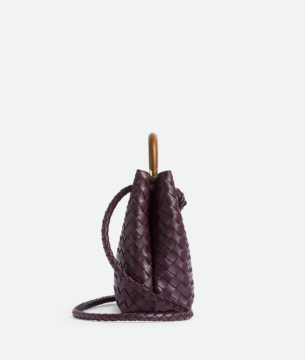 Andiamo BOTTEGA VENETA, темный бароло — фото 4