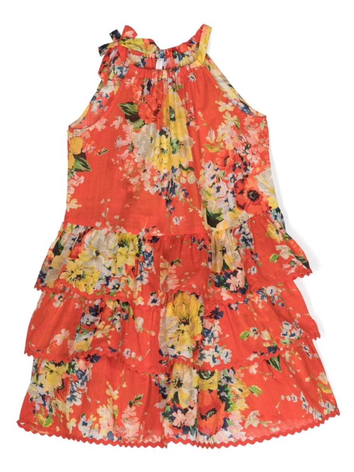 

ZIMMERMANN Kids платье Alight, красный