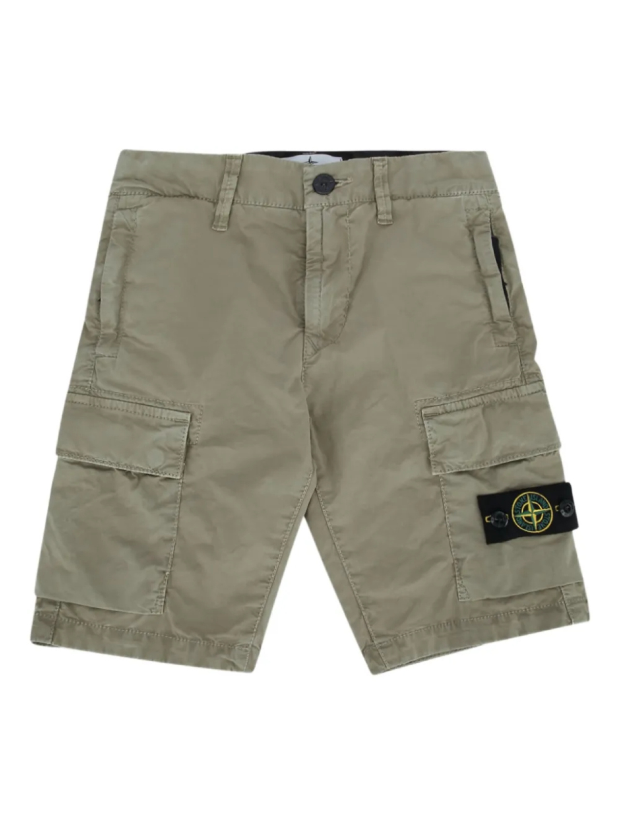

Шорты с рисунком компаса Stone Island Junior, зеленый