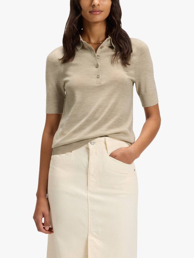 

Байка из хлопковой смеси BOSS с застежкой-молнией HUGO BOSS, Grey/Multi