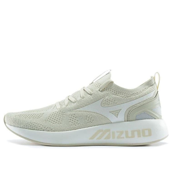 

Кроссовки pi knit low top beige/white Mizuno, белый