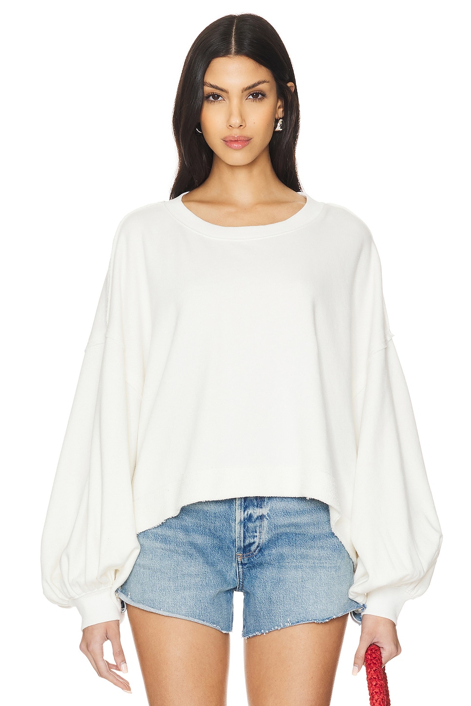 

Толстовка триш Free People, белый