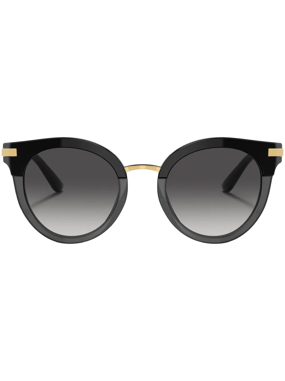 

Солнцезащитные очки в круглой оправе Dolce & Gabbana Eyewear, черный