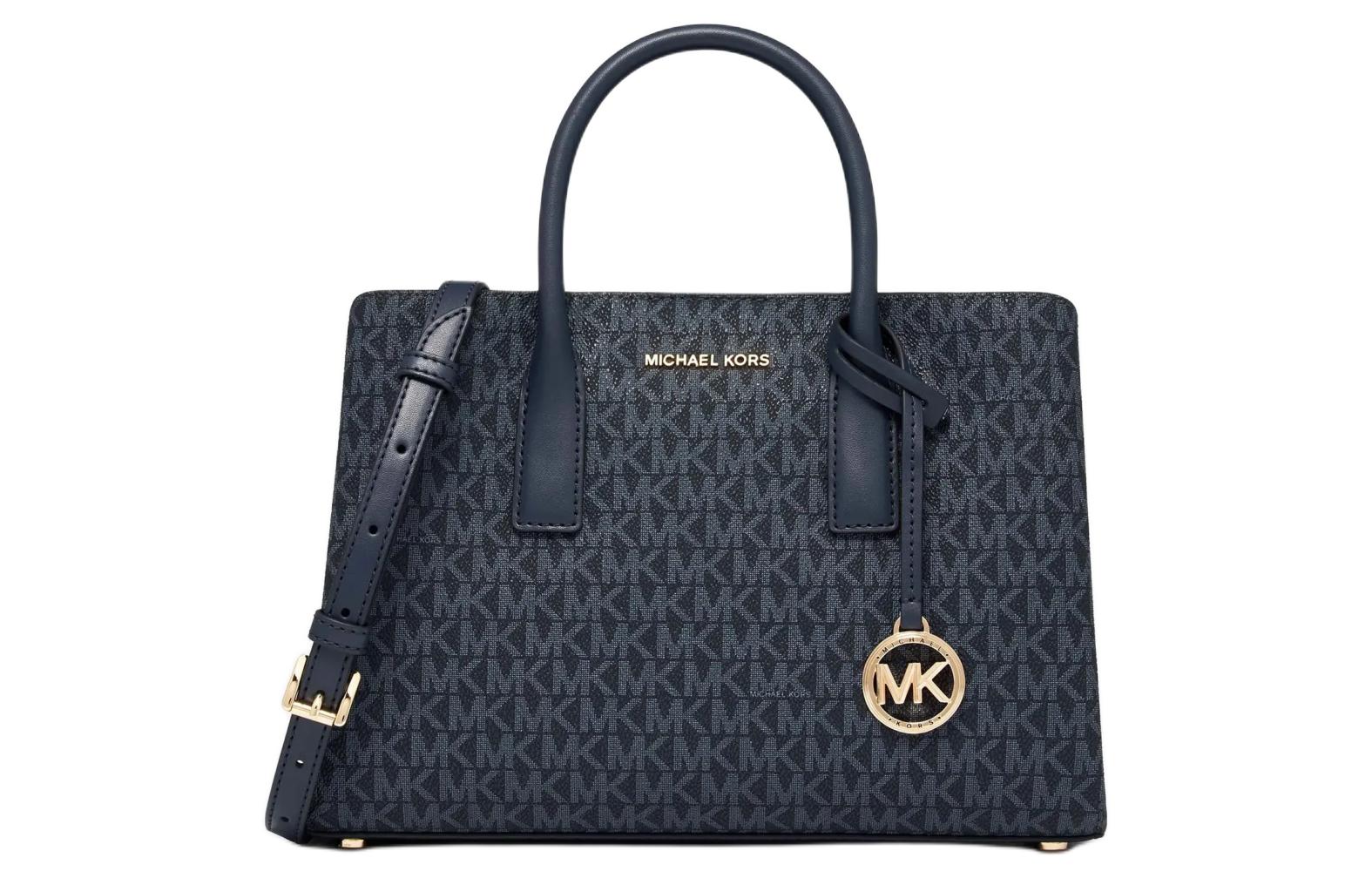 

MICHAEL KORS Искусственная кожа женская сумка тоут темно-синяя