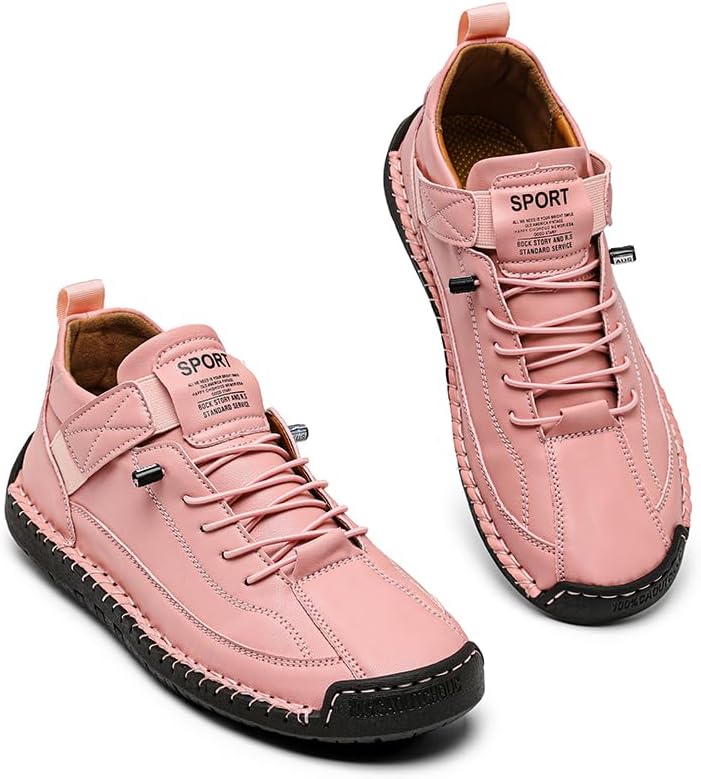 

Высокие кроссовки, спортивная обувь из кожи, с ручной строчкой, доступны в фиолетовом, белом и розовом цветах Generic