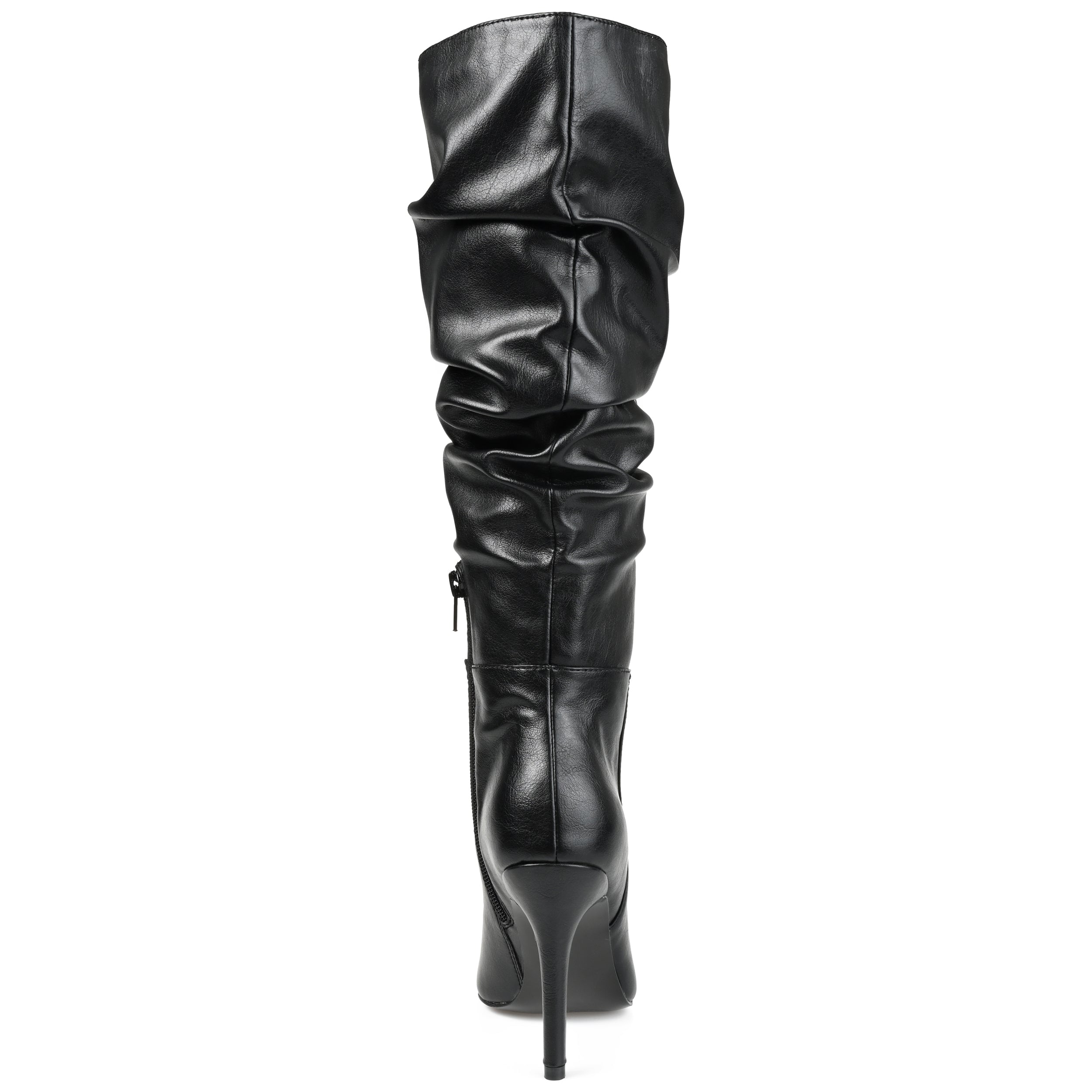 Женские сапоги-сари Tru Comfort Foam Wide Calf из коллекции Journee, черный — фото 3