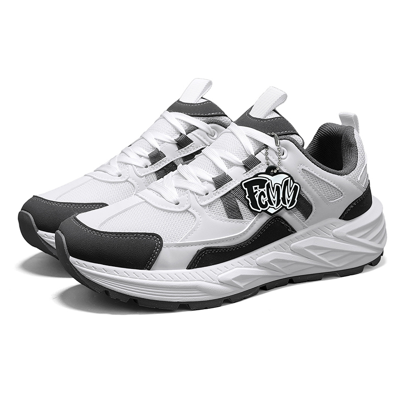 

Низкие повседневные туфли мужские FCMM, White Gray