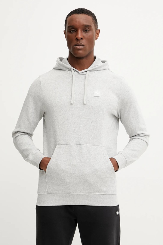 

Хлопковая толстовка Puma, серый