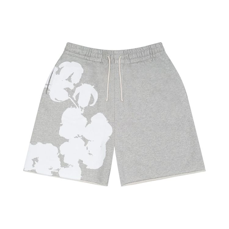 

Шорты Denim Tears Big Cotton Wreath Sweat Shorts 'Grey', серый