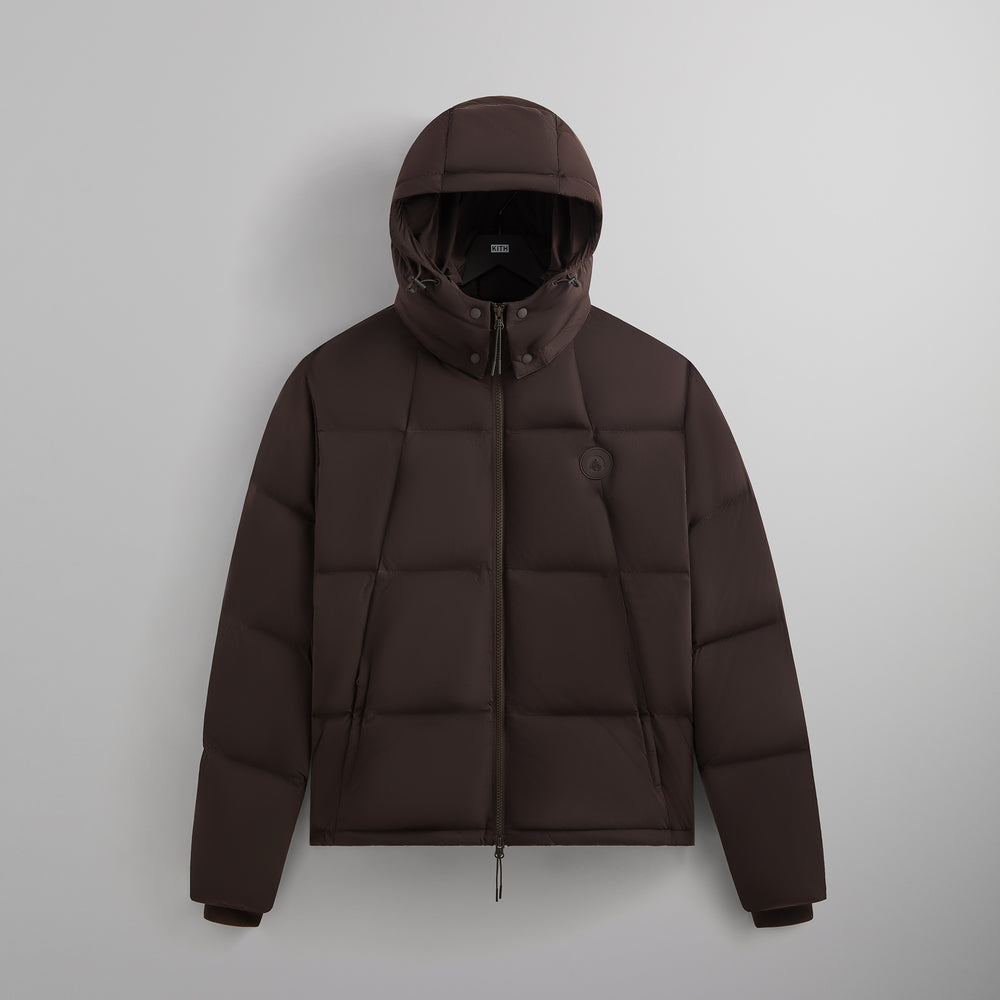 

Пуховик Kith Wrinkle Nylon Midi Puffer, цвет Incognito