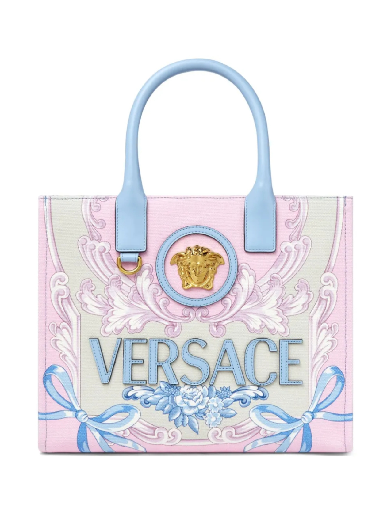 

Сумка-тоут Versace La Medusa Barocco, розовый