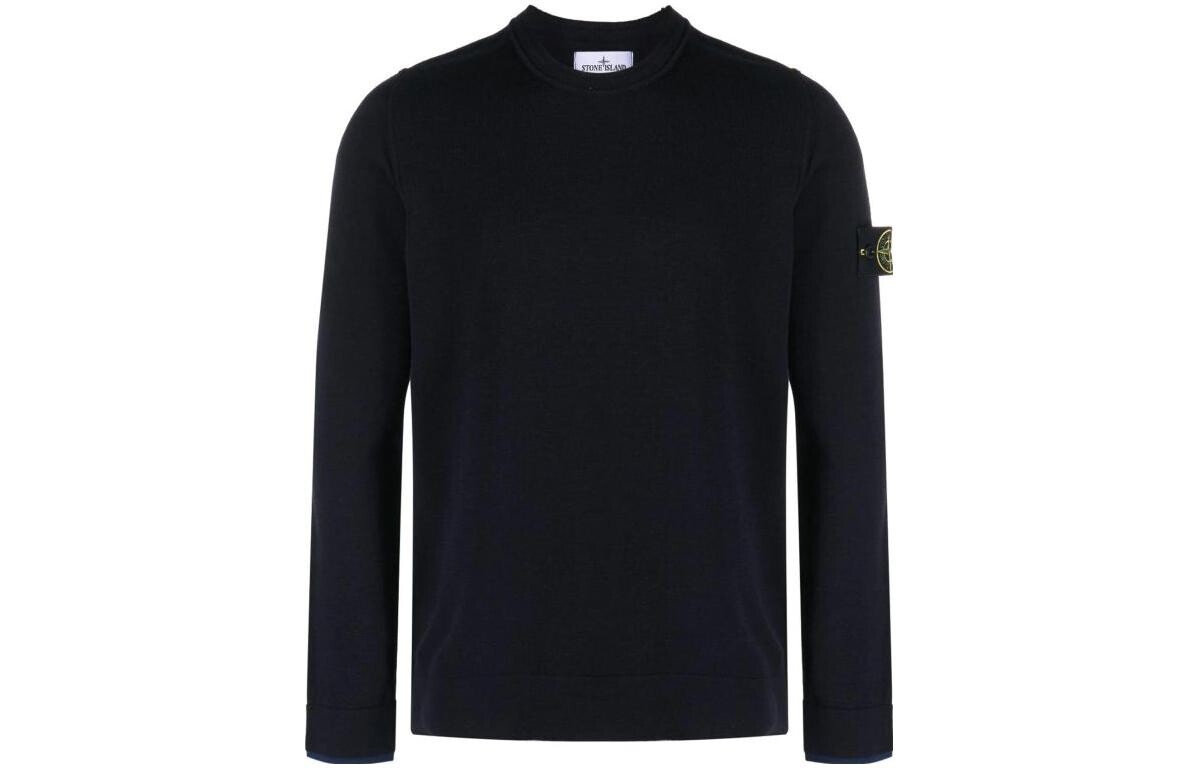 Свитер мужской синий Stone Island, синий