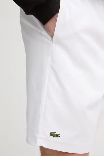 Шорты быстросохнущие GH353T Lacoste, белый — фото 4