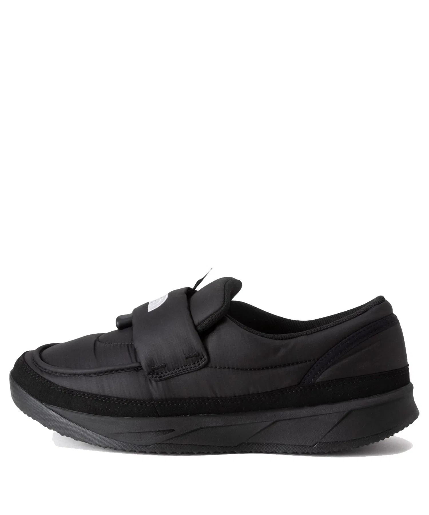 Мужские утеплённые кроссовки THE NORTH FACE Nuptse Loafer чёрные