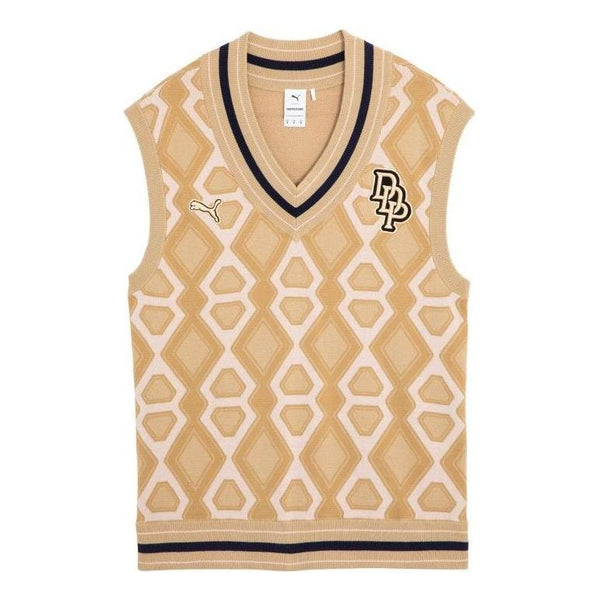 

Жилет x dapper dan knit vest ginger root 'orange' Puma, оранжевый