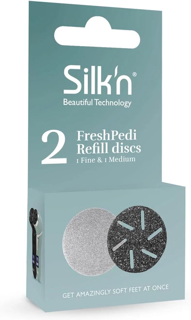 Сменные шлифовальные диски Silk'n FreshPedi, мелкие и средние Silk'N, Grey — фото 2