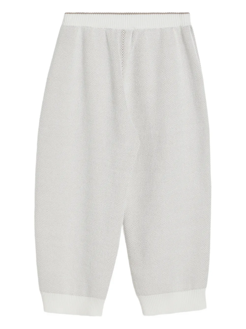 Брюки с декоративной строчкой Brunello Cucinelli Kids, серый — фото 2