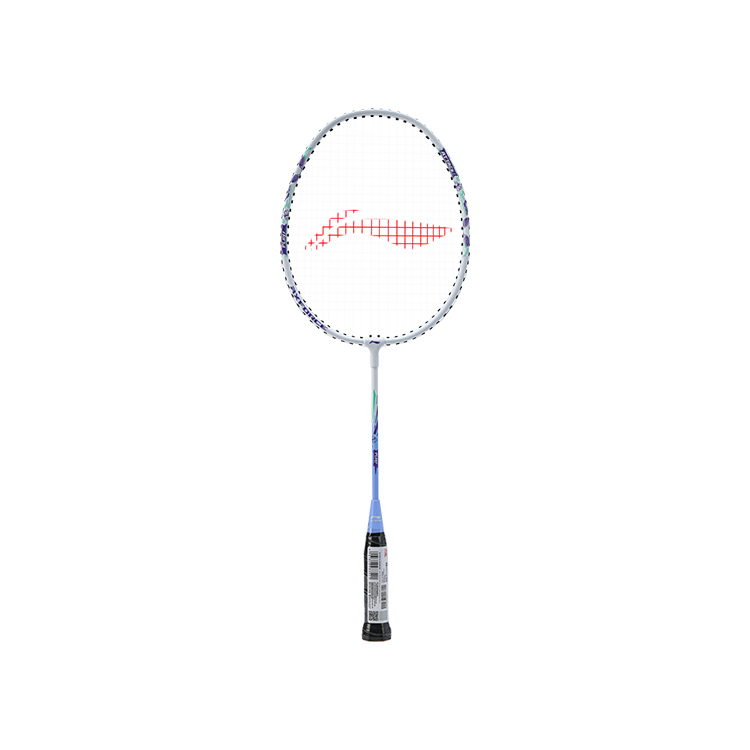 

LINING Ракетка для бадминтона атакующего типа с утяжеленной головкой, жестким стержнем, начальный уровень, для детей, 5U/G6, зеленый, фиолетовый, синий