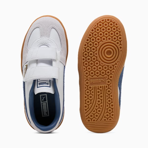Маленькие дети не любят кроссовки Palermo Elevata Leather Puma, белый — фото 4