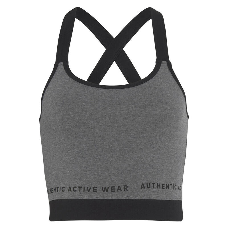 

Женский спортивный топ Vivance Active, серый