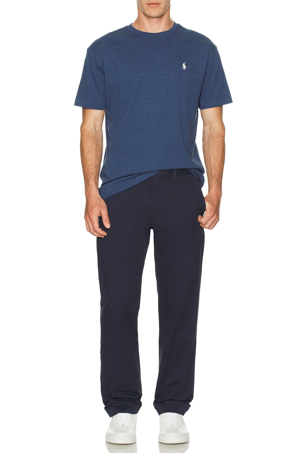 

Футболка с круглым вырезом Polo Ralph Lauren, Derby Blue Heather