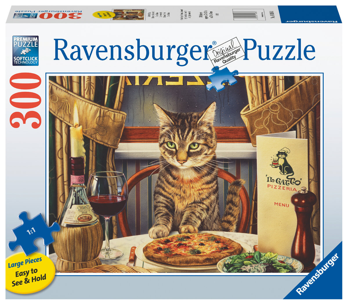 

Равенсбургер, пазл, XXL, Ужин один, 300 шт. Ravensburger