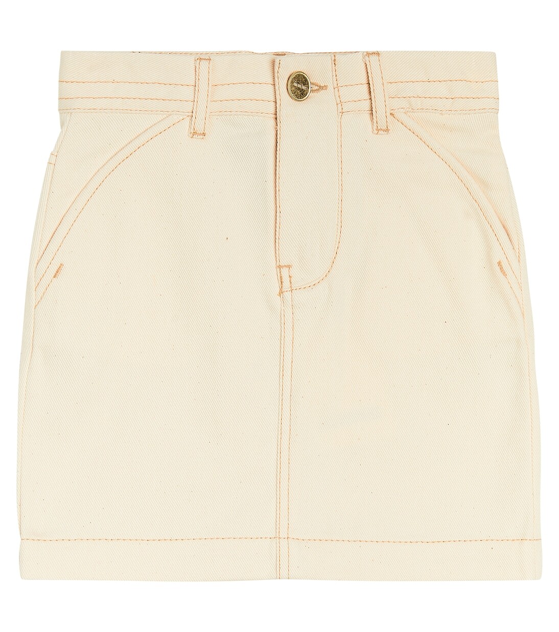 

Джинсовая юбка la jupe de nimes Jacquemus Enfant, белый