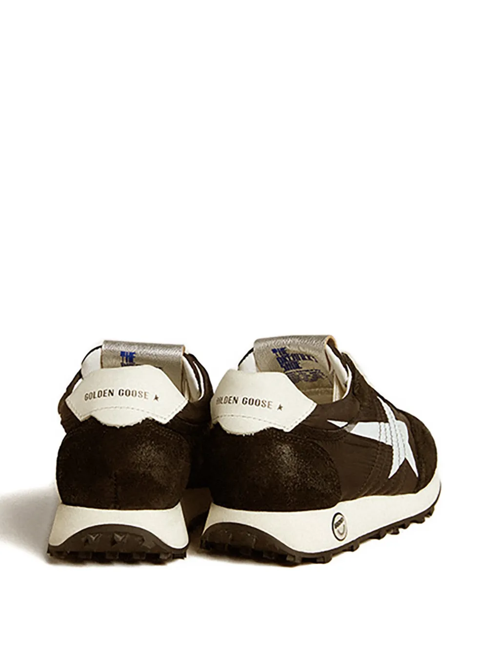 Кеды с украшением в виде звезды Golden Goose Kids, коричневый — фото 3