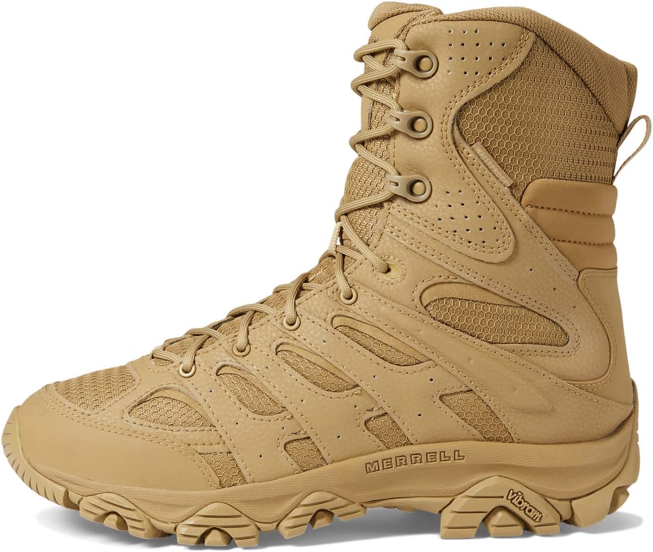 Тактические ботинки Merrell Men's Moab 3 с молнией 8, Dark Coyote — фото 4