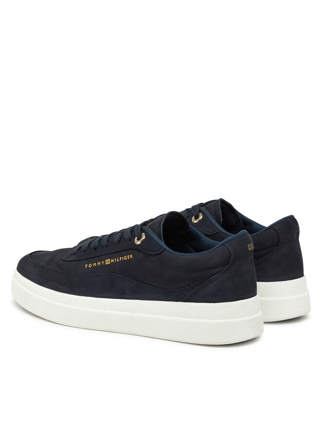 Кроссовки Tommy Hilfiger Modern Court Sneaker Nubuck FW0FW08462, темно-синий — фото 3