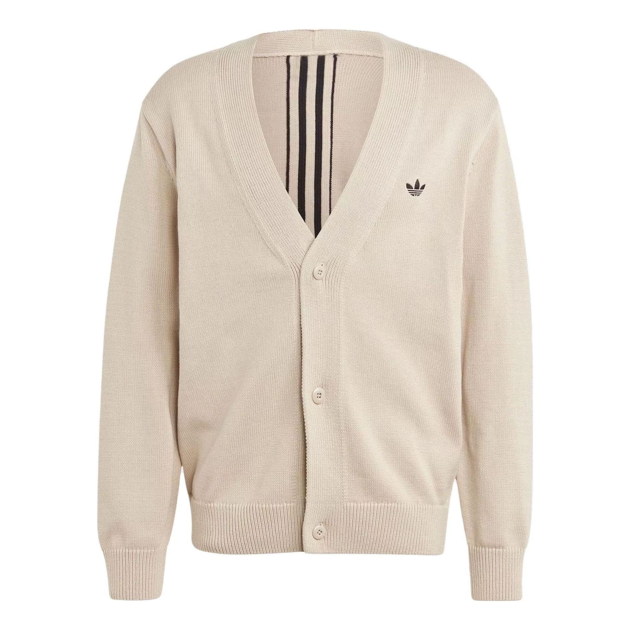 

Кардиган adidas Originals Rifta Oversized Intarsia Cardigan 'Beige' IM4649, бежевый