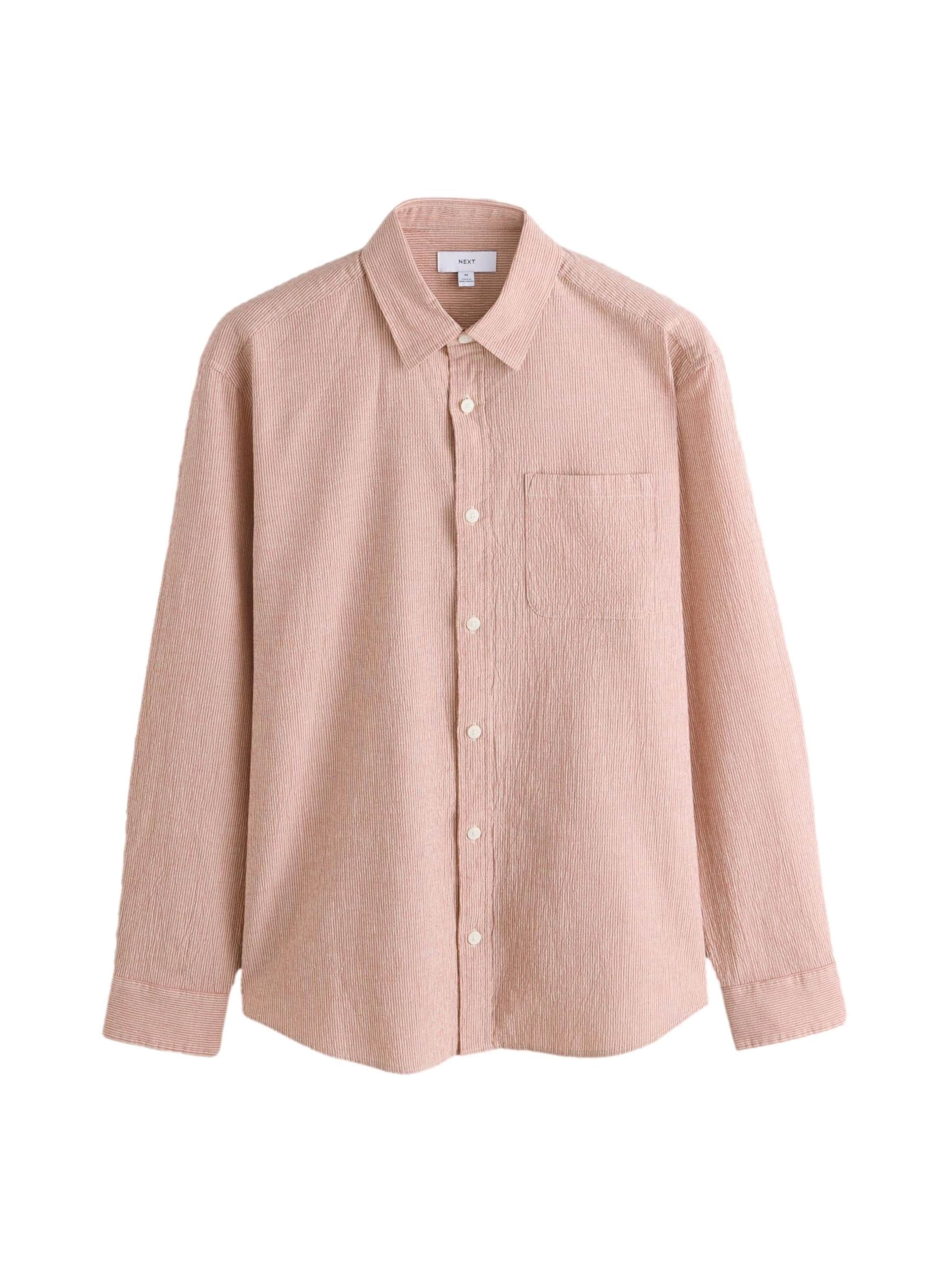 Next Рубашка на пуговицах Regular fit в цвете Magenta, Rose