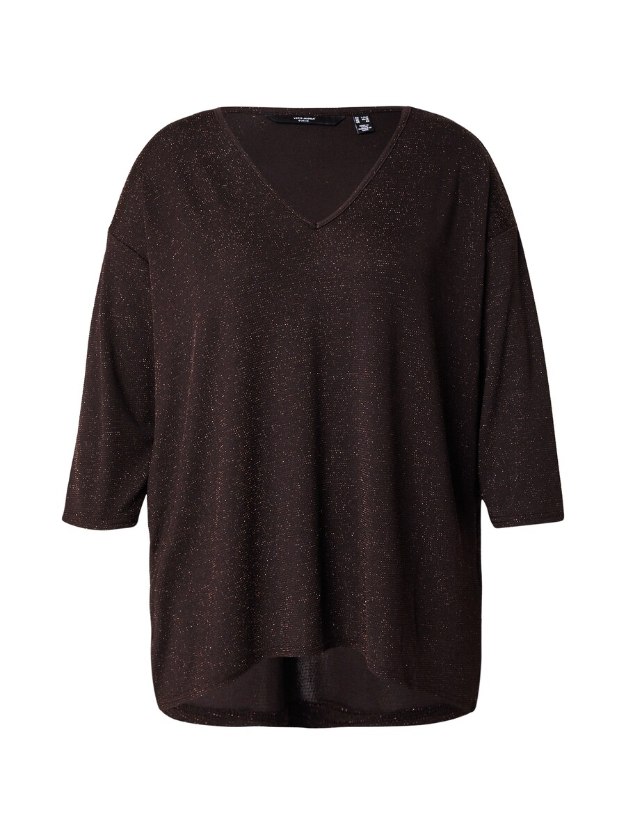 

Рубашка Vero Moda Curve VMCKANVA, шоколадный