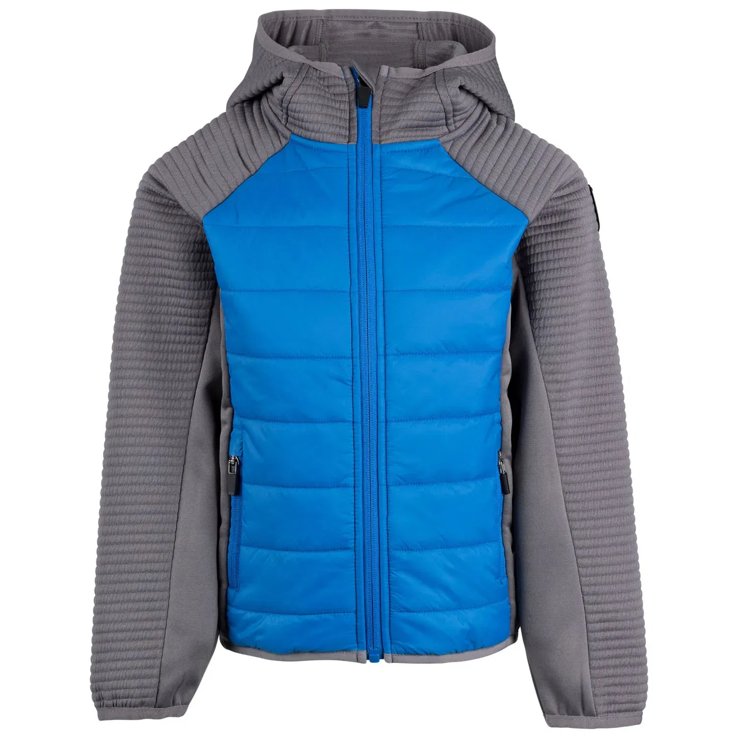 Куртка Roadie Hybrid от Trespass с капюшоном, синий