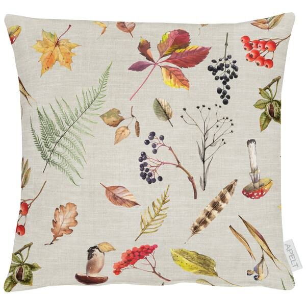 

Декоративная подушка Apelt Herbstzeit Typ A, 39x10x39 см цвет natur/braun
