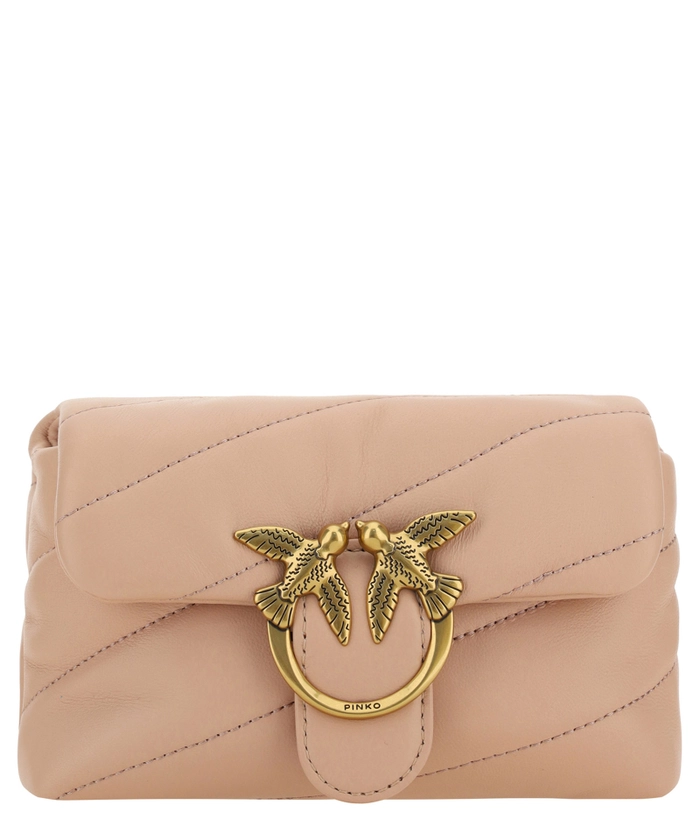 

Шикарная стеганая сумка-кроссбоди Love Puff Bag от Blush Pinko, розовый