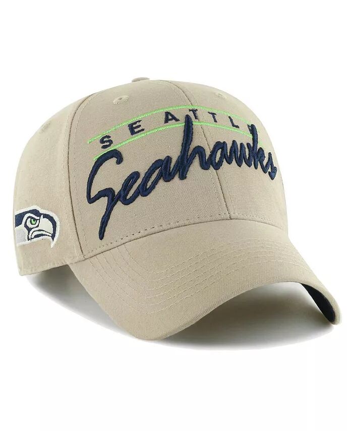 

Мужская регулируемая кепка цвета хаки Seattle Seahawks Atwood MVP '47 Brand