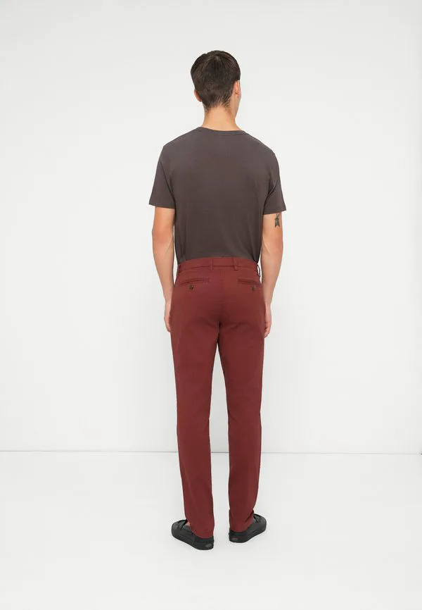 Классические узкие брюки чинос Gap, Burnt Russet — фото 3