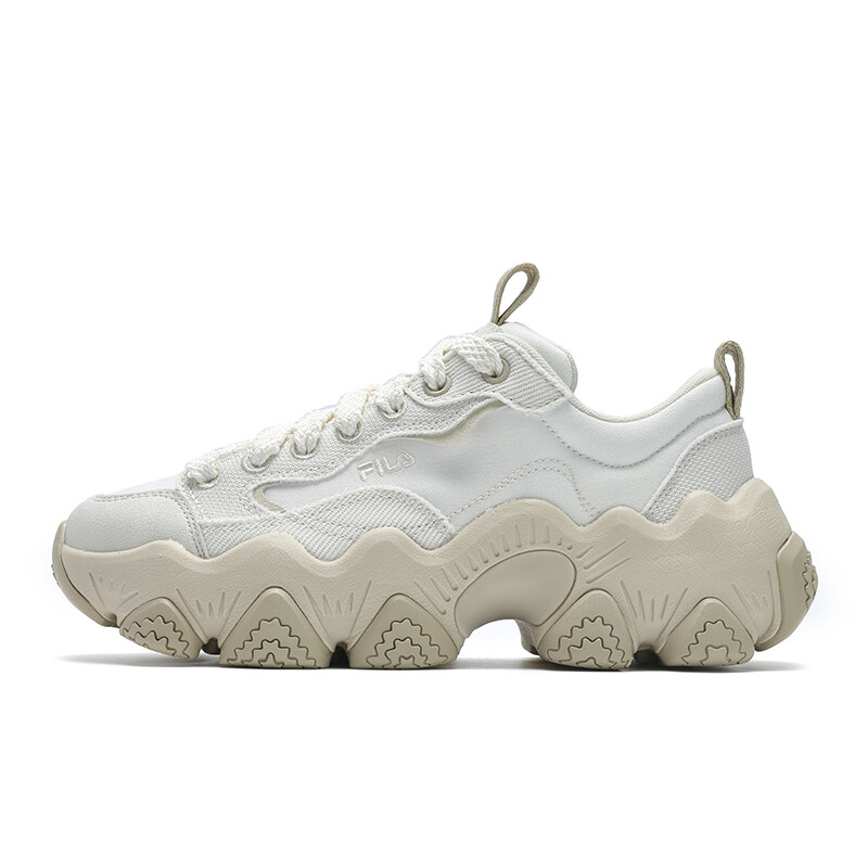 

Кроссовки FILA CIPRESS Lifestyle Shoes Women's Low-top White Egret White/tofu White, цвет White egret white/tofu white