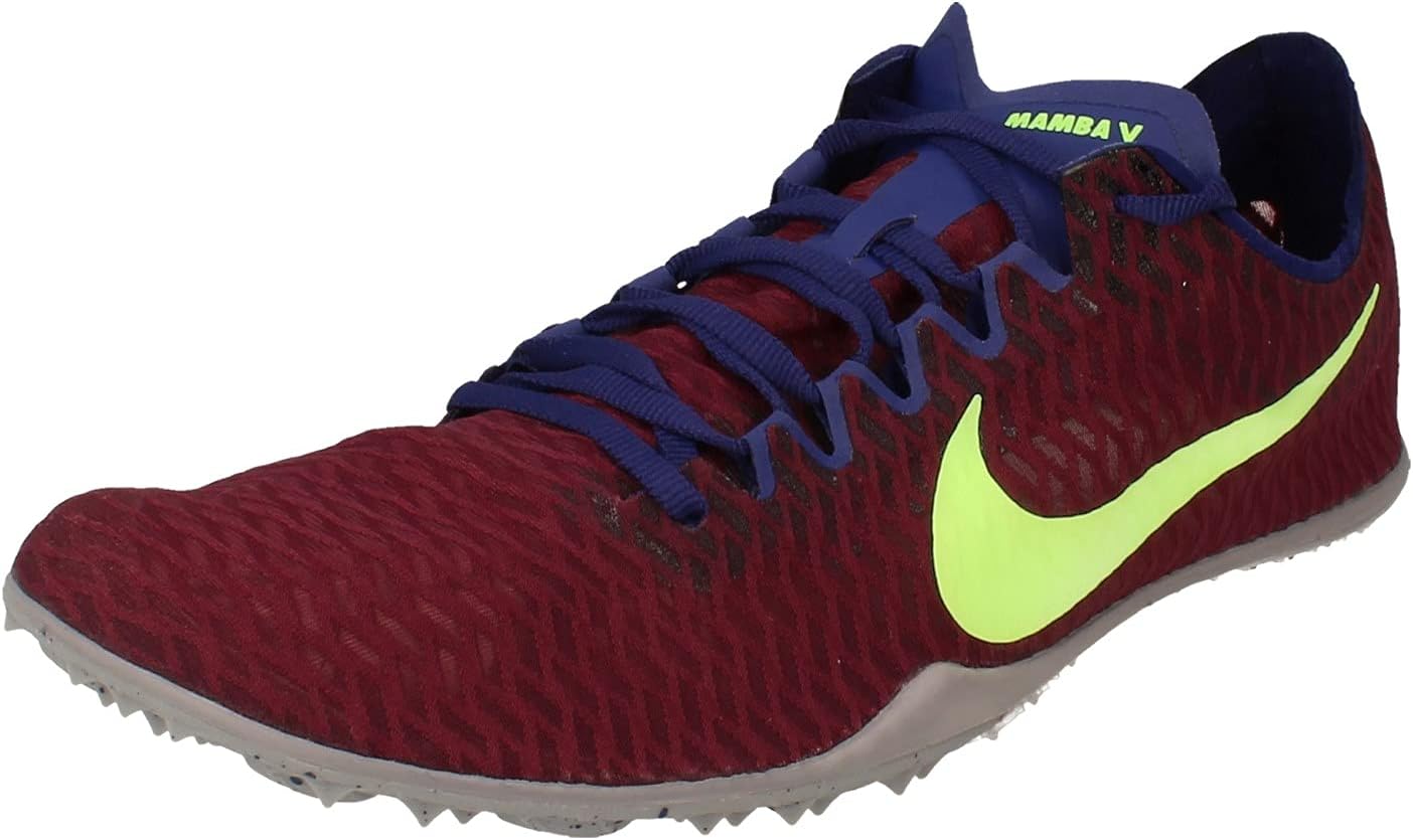 

Кроссовки для бега Nike Zoom Mamba V Mens Spikes, Bordeaux Lime Blast 600