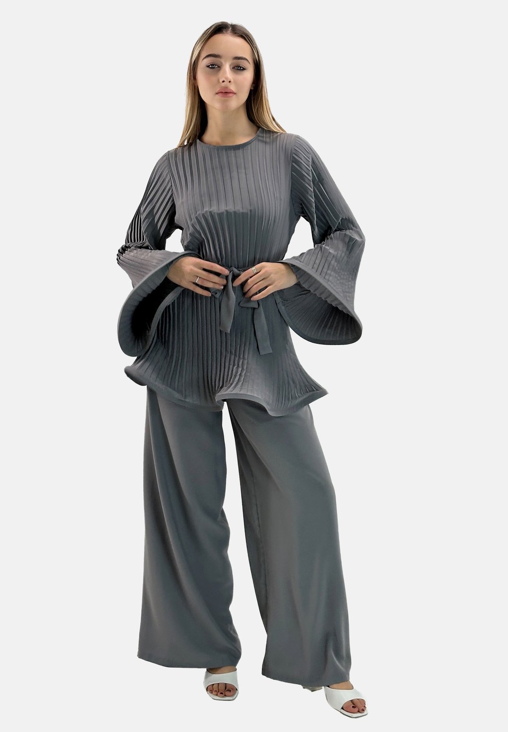 

Блуза SET - Trousers Elara, серый