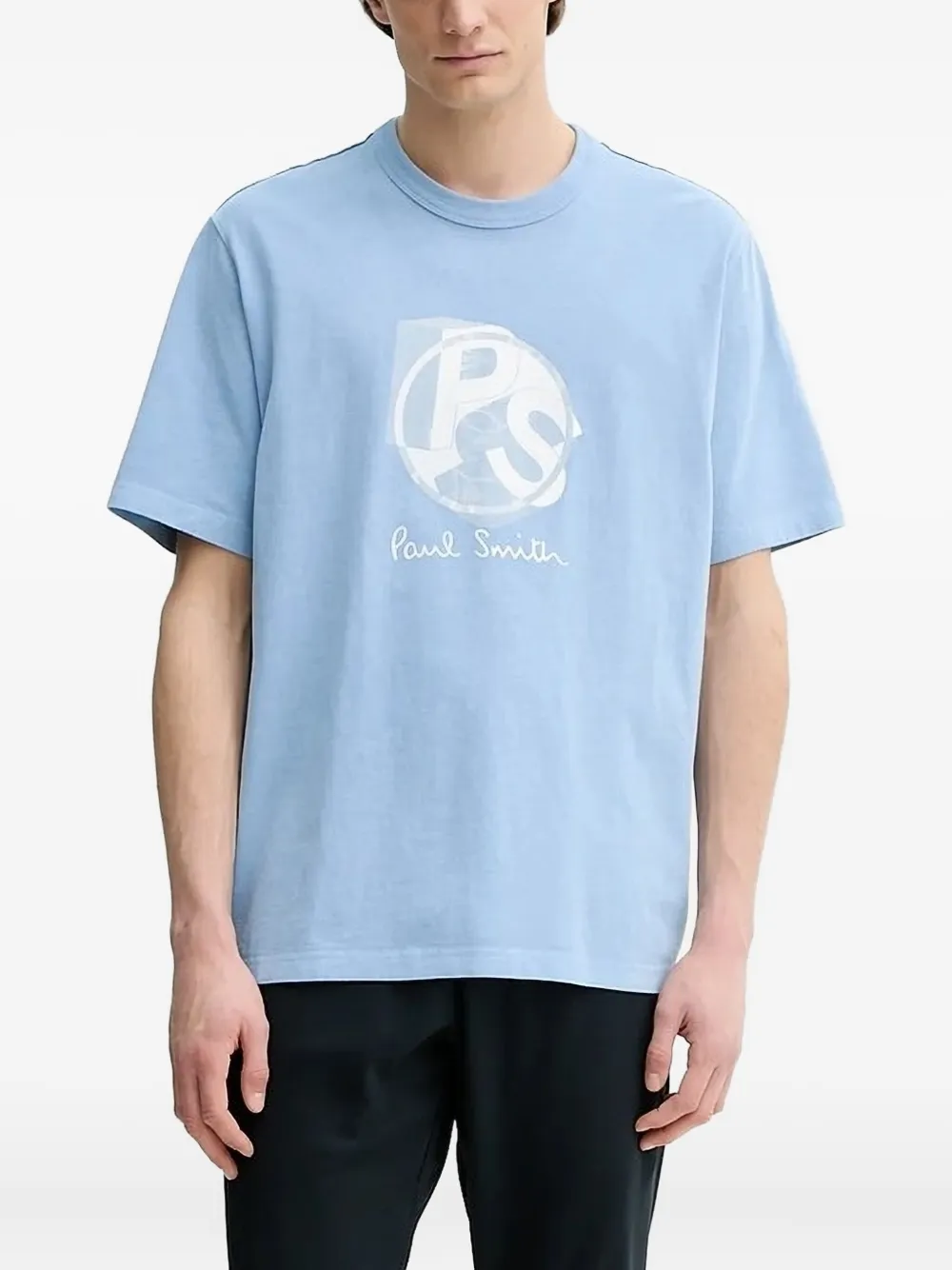 

Футболка с логотипом PS Paul Smith, синий