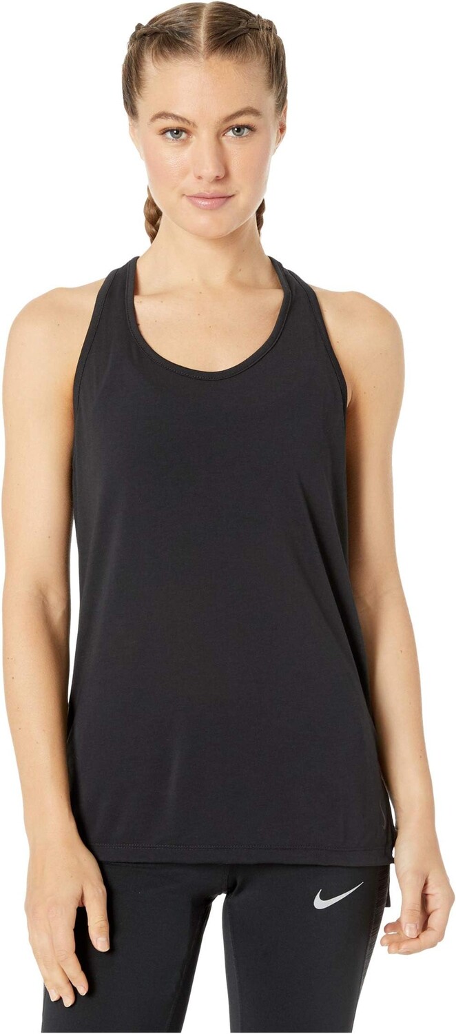 

Топ Nike Yoga Layer Tank, цвет Black/Dark Smoke Grey