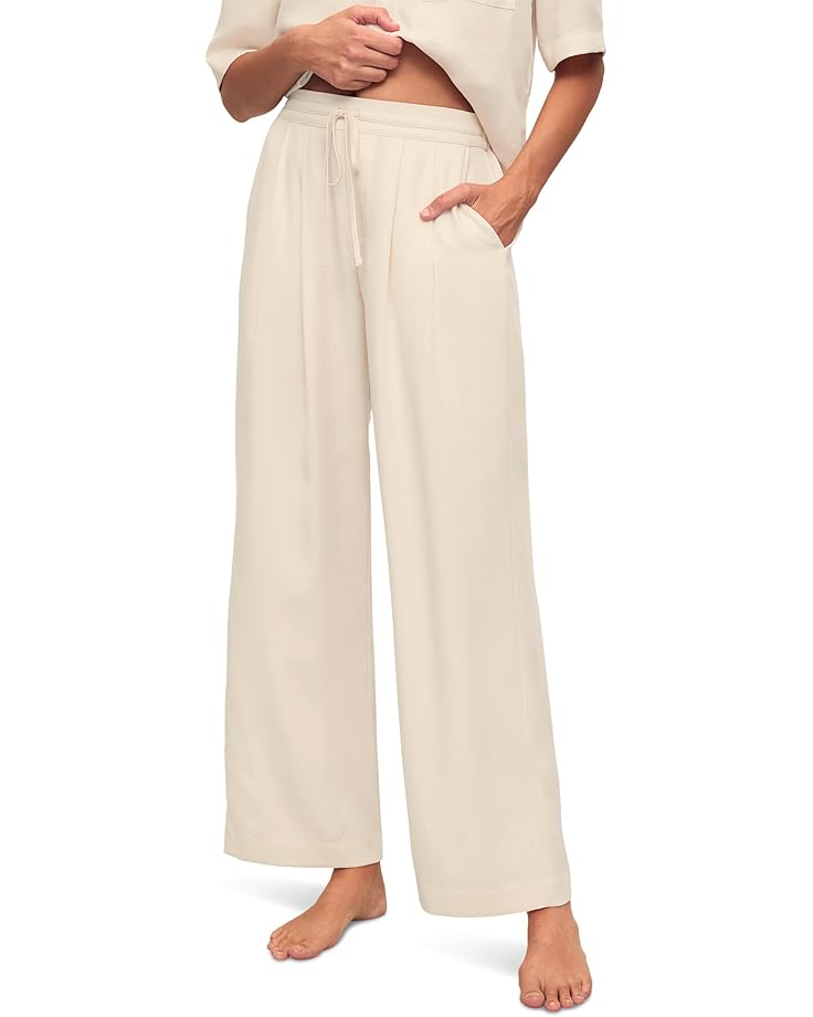 

Брюки Eberjey Tencel Woven Relaxed Pants, цвет Whitecap Grey