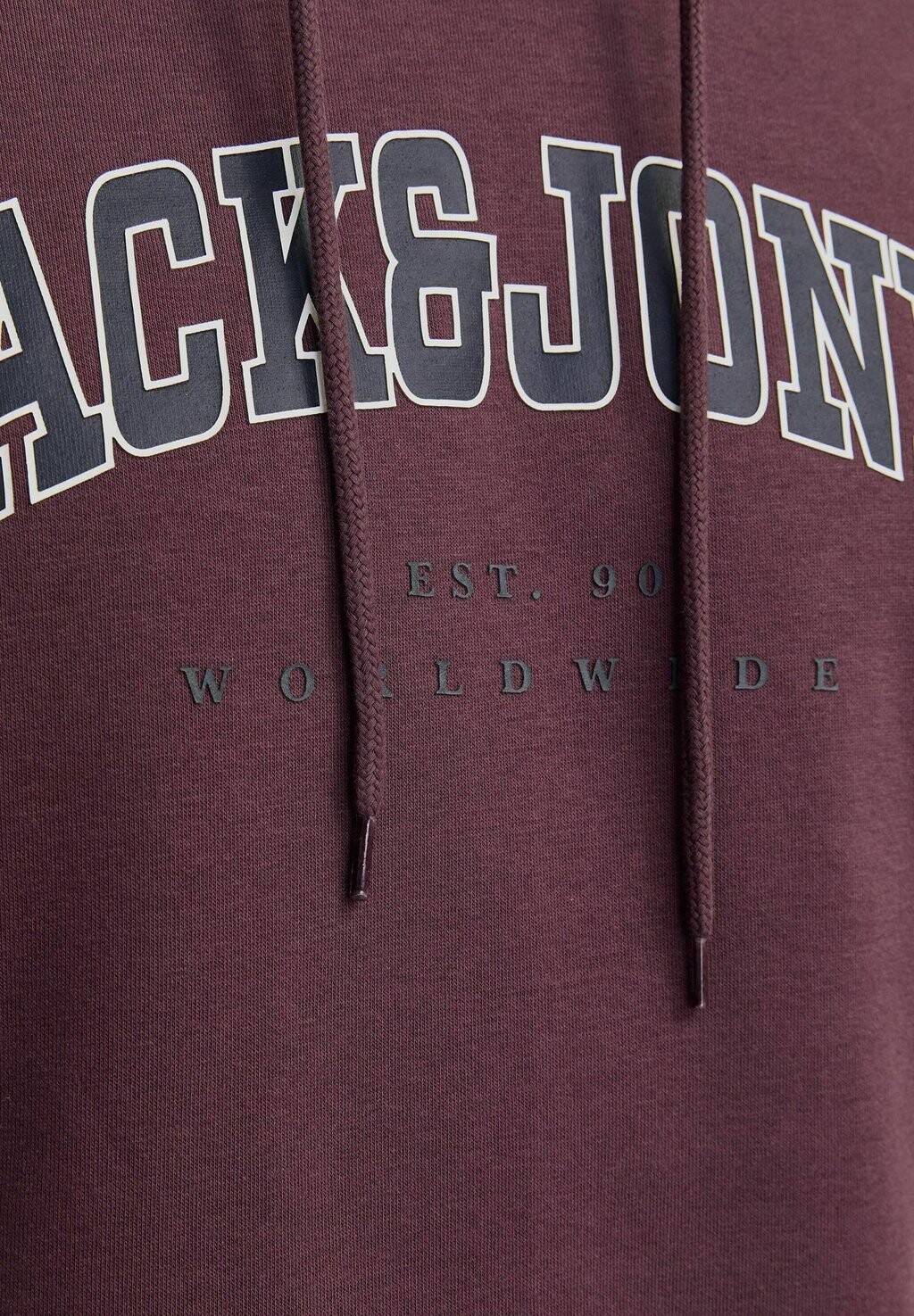 

Толстовка с капюшоном CALEB VARSITY Jack & Jones, красный