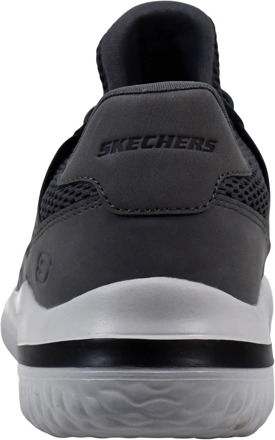 Мужские слипоны Skechers Delson 3.0 - Ezra с кожаными эластичными шнурками — фото 3